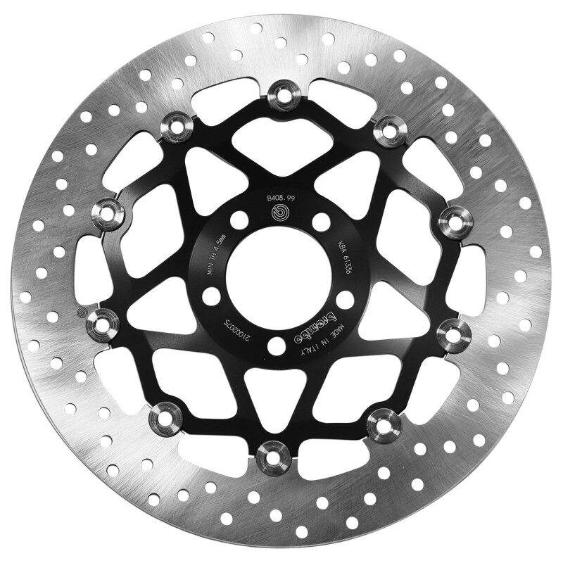 Kawasaki ZXR Brake Rotor (1) - Front - Brembo OE Powersports - Floating, Slotted - `91-`02